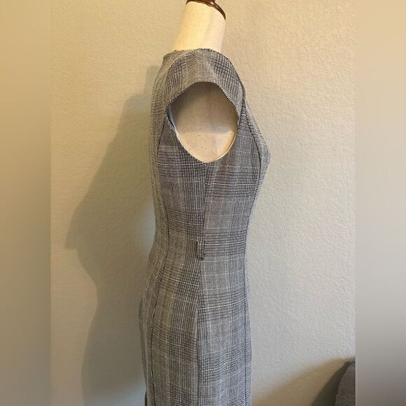 H&M Women’s Plaid Bodycon Dress - Size Small - Picture 3 of 14